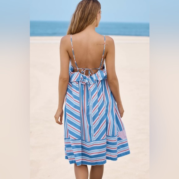 Anthropologie Celandine Sleeveless Square-Neck Knee-Length Dress - Picture 3 of 4